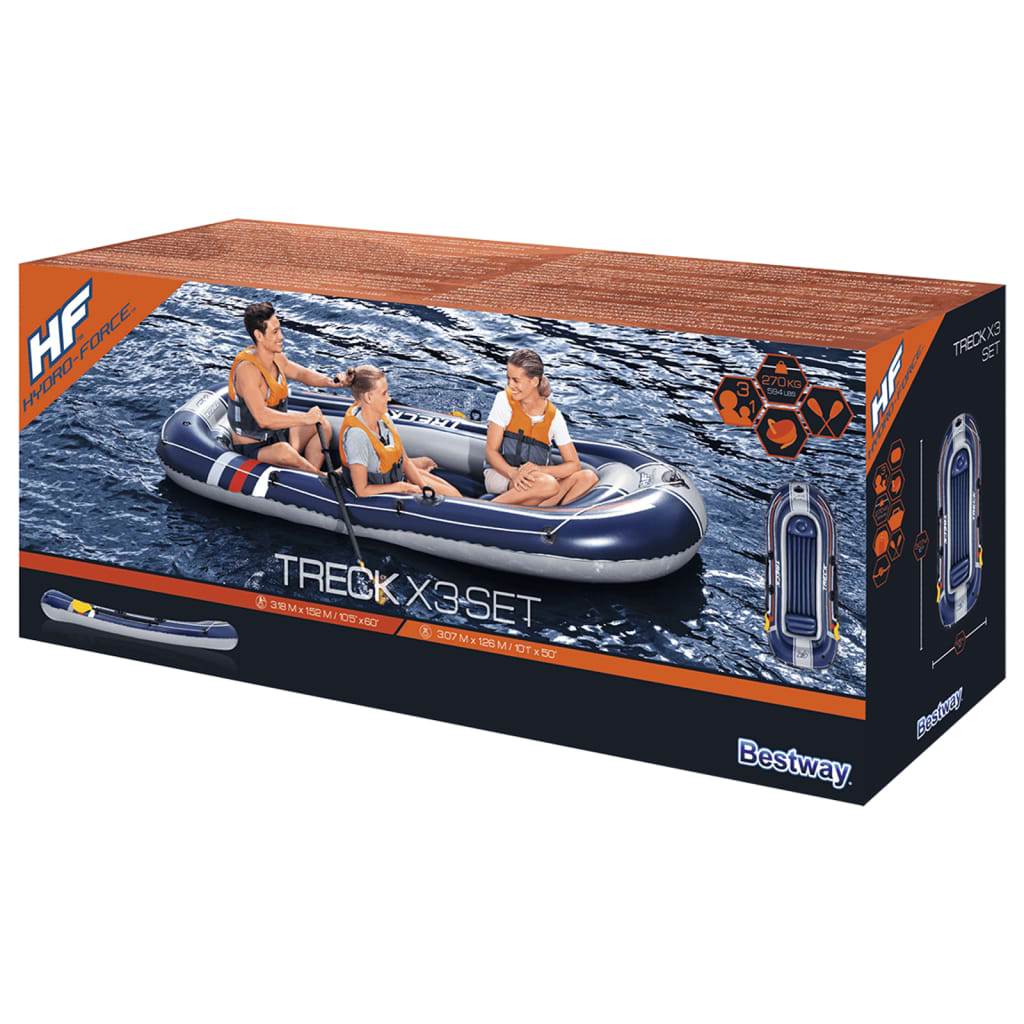 Hydro-Force Opblaasboot Treck X3 307x126 cm
