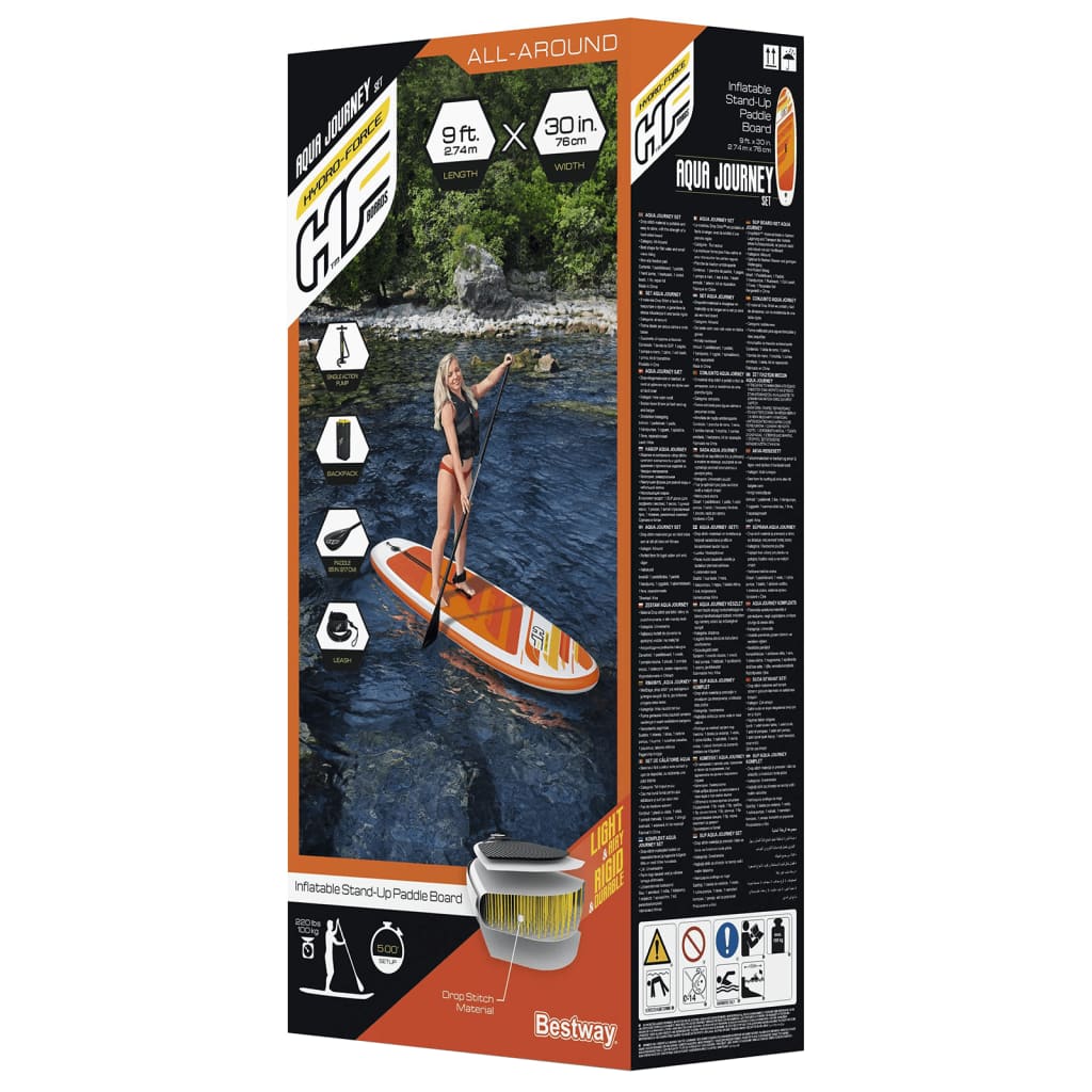 Hydro-Force SUP Aqua Journey set opblaasbaar