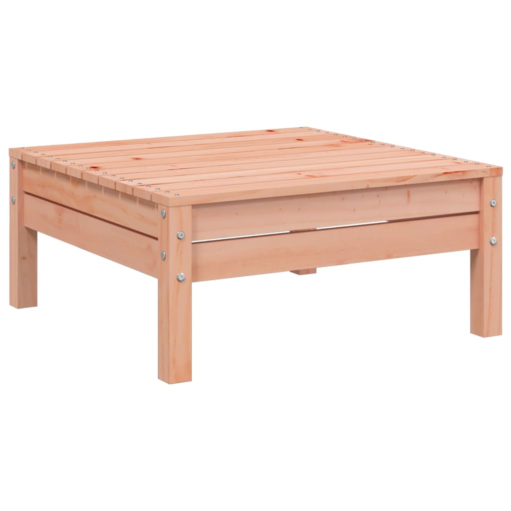 Tuinbank 2-Zits Met Kussens En Voetenbank Natuurlijk douglashout 2x corner + footrest