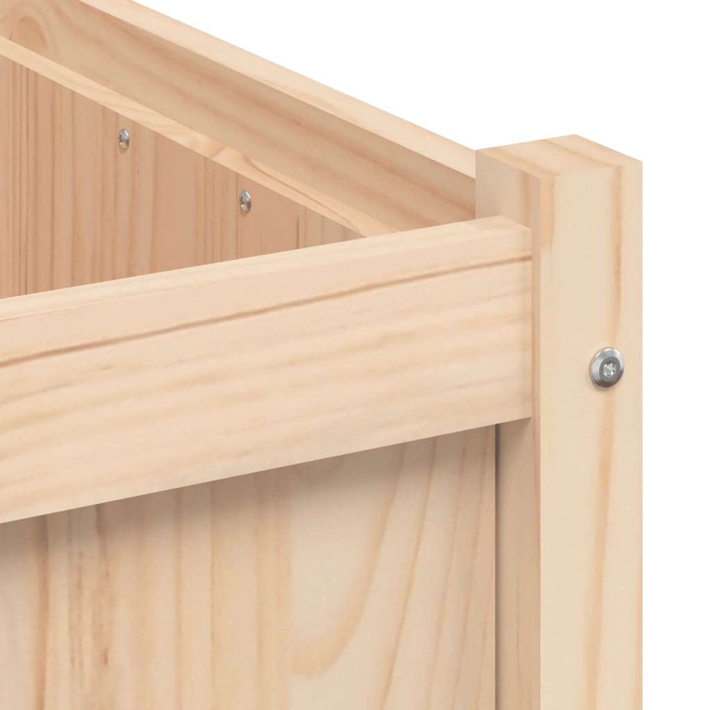 Plantenbakken Cm Massief Grenenhout 2 Natuurlijk grenenhout