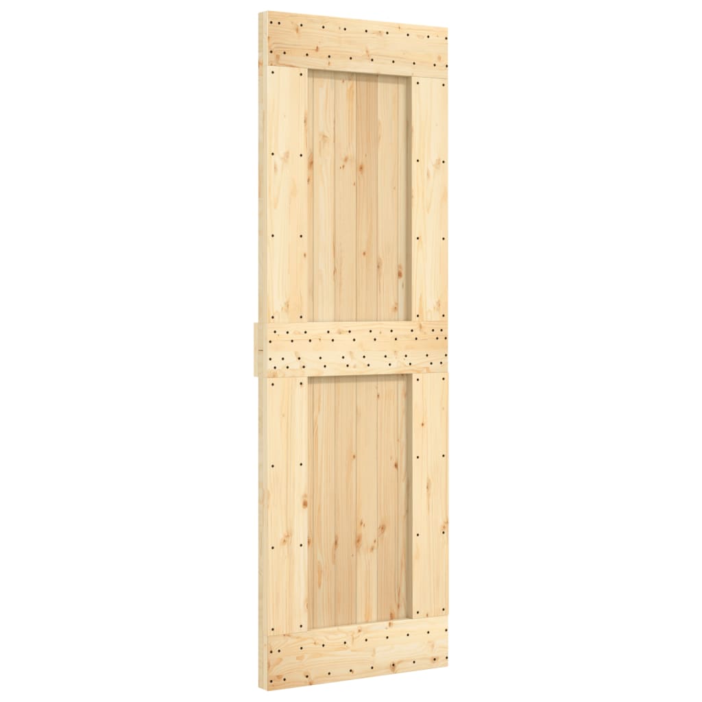 Schuifdeur met beslag 70x210 cm massief grenenhout