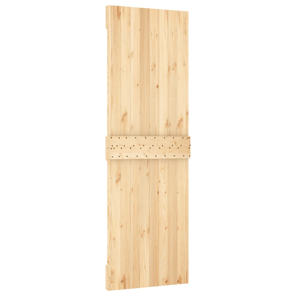 Schuifdeur met beslag 70x210 cm massief grenenhout