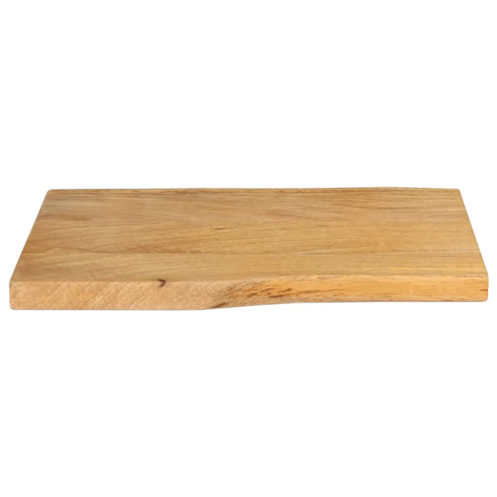 Tafelblad met natuurlijke rand 60x40x2,5 cm massief mangohout