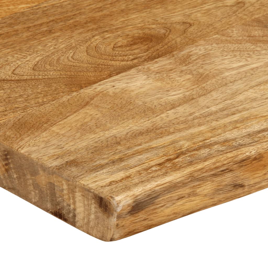 Tafelblad met natuurlijke rand 60x40x2,5 cm massief mangohout