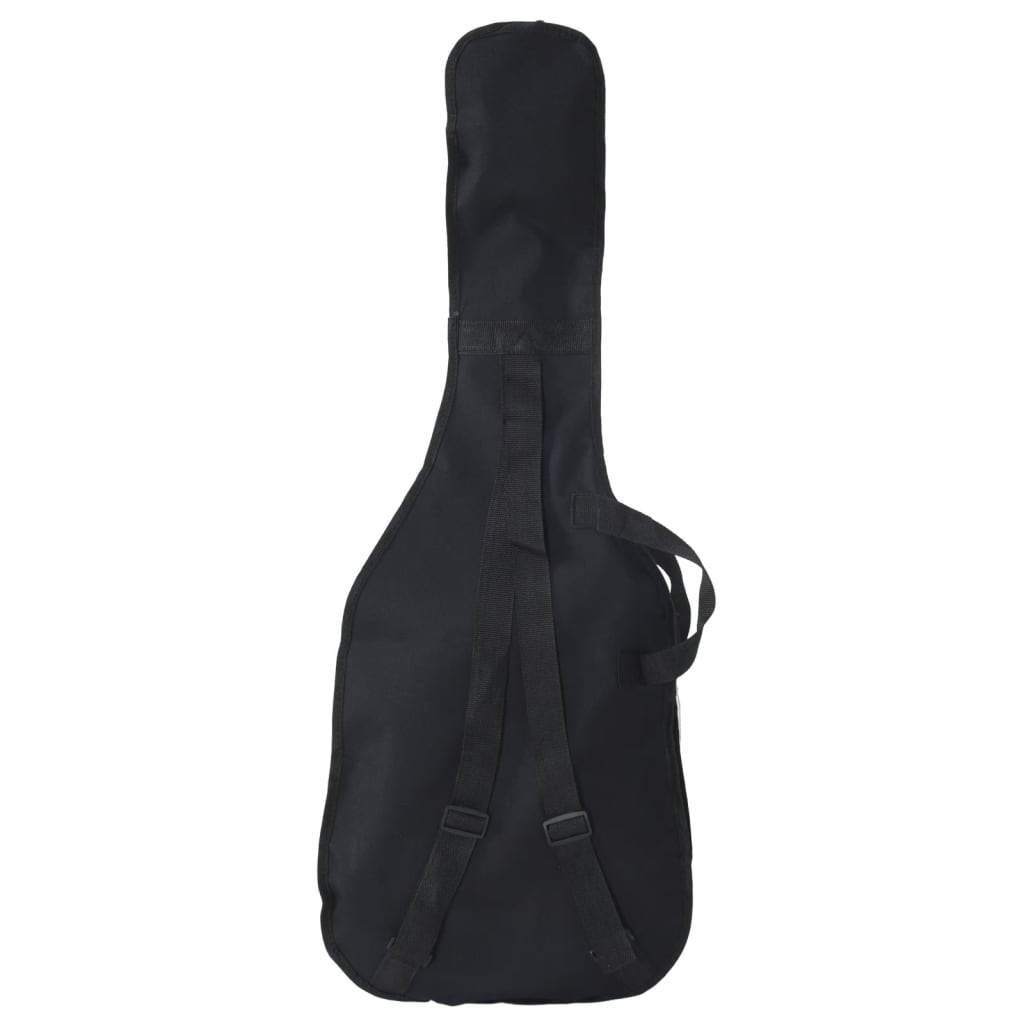 Basgitaar voor beginners elektrisch met tas 4/4 46&quot; bruin zwart