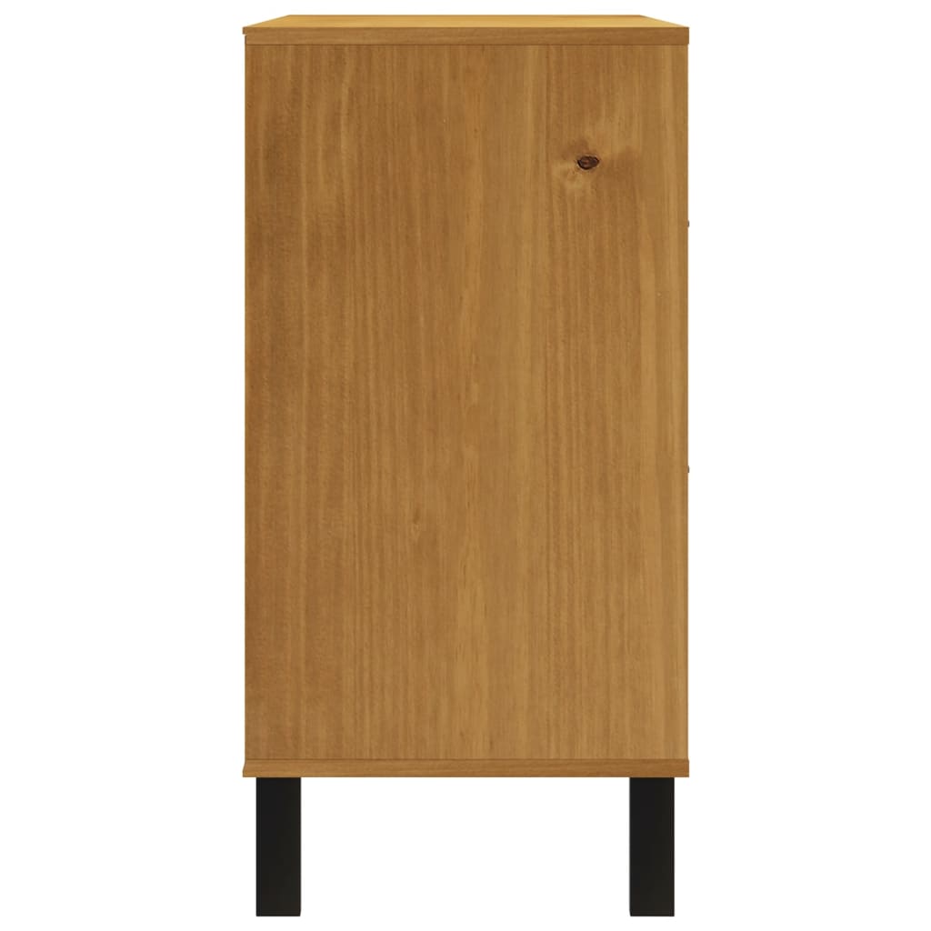 Ladekast FLAM 110x40x80 cm massief grenenhout