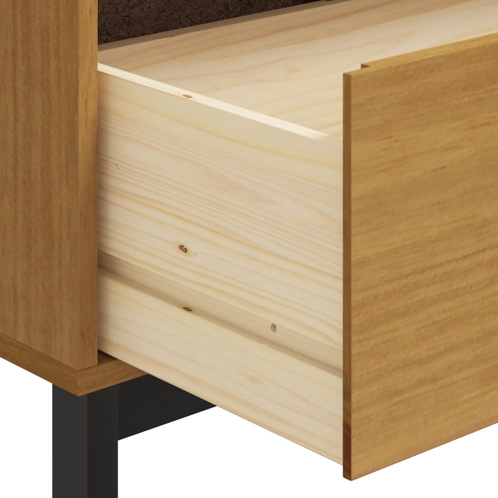 Ladekast FLAM 110x40x80 cm massief grenenhout