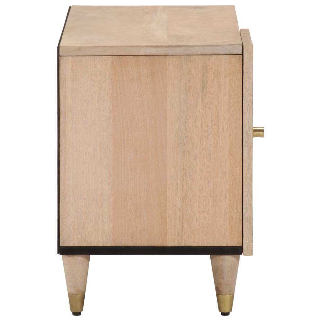 Tv-meubel 80x31x46 cm massief mangohout