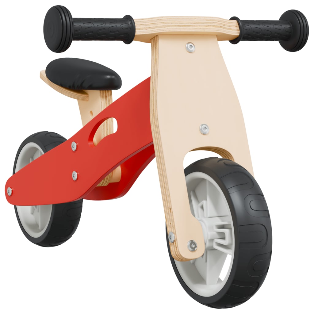 Loopfiets voor kinderen 2-in-1 rood