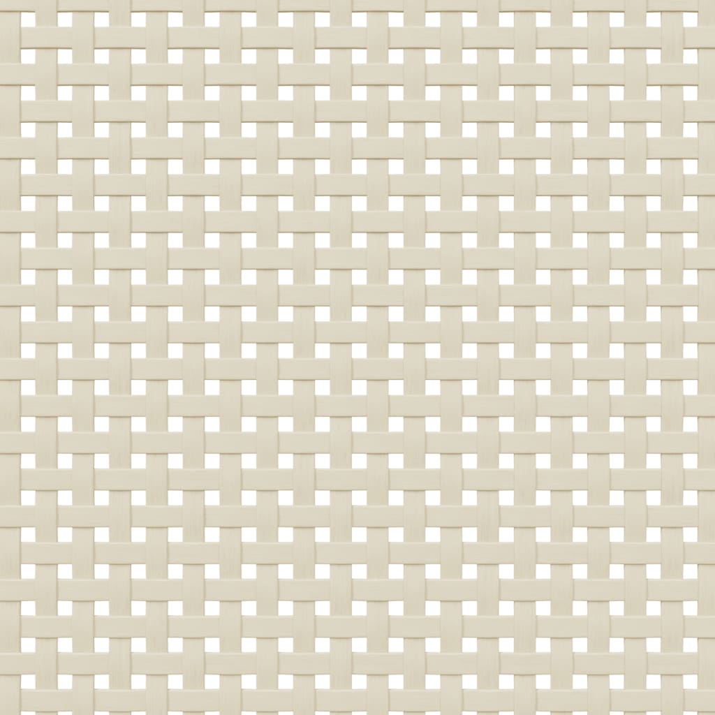 Hoge Kast Senja Rattan-Look 90X40X112 Cm Grenenhout Zwart