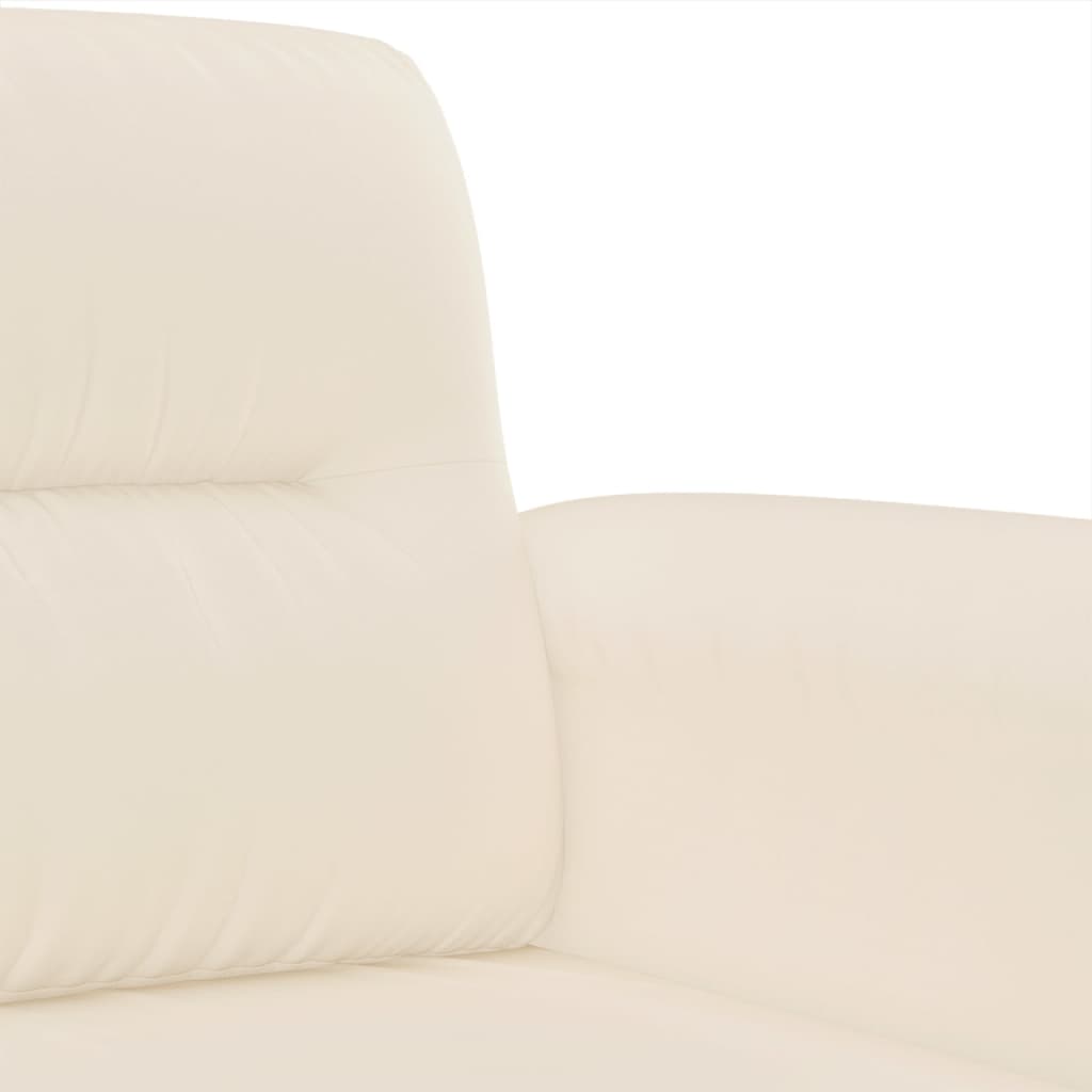 Fauteuil 60 cm microvezelstof beige