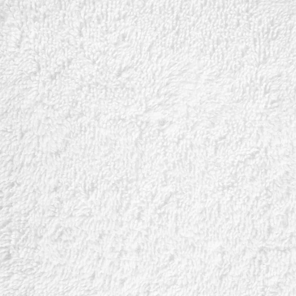 Badhanddoeken 10 st 600 g/m² 100x150 cm 100% katoen wit