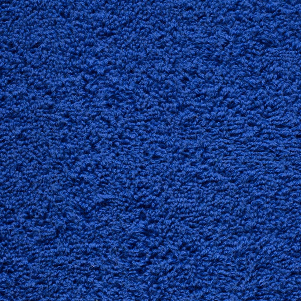 Handdoeken 10 st 600 g/m² 100x200 cm 100% katoen blauw