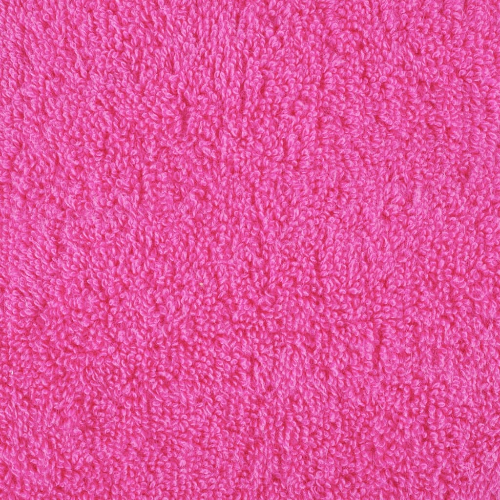 Badhanddoeken 10 st 600 g/m² 70x140 cm 100% katoen roze