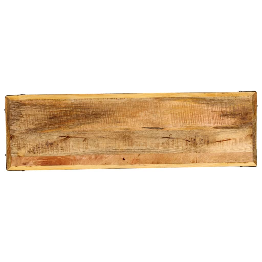 Wandtafel 100x30x75 cm massief mangohout