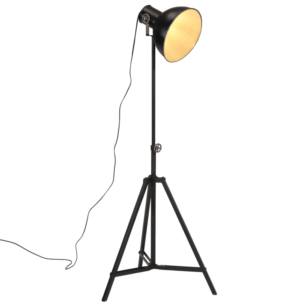 Vloerlamp 25 W E27 61x61x90/150 cm zwart