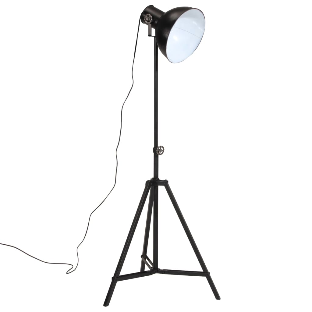 Vloerlamp 25 W E27 61x61x90/150 cm zwart