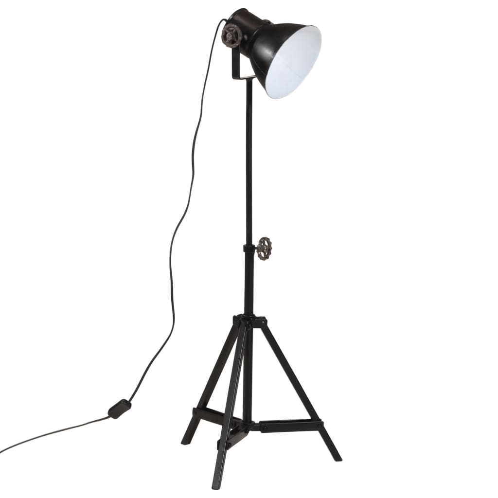 Vloerlamp 25 W E27 35x35x65/95 cm zwart