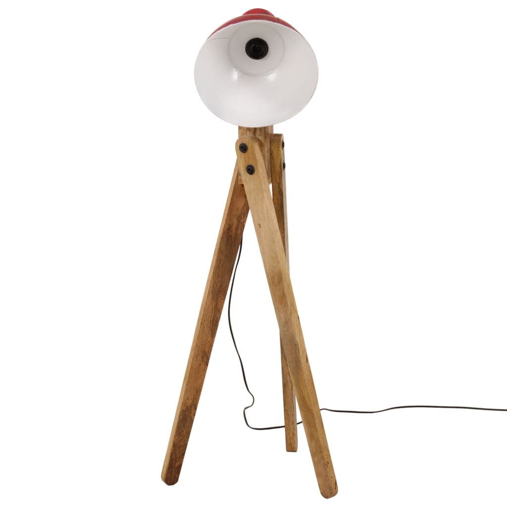 Vloerlamp 25 W E27 45x45x120 cm verweerd rood