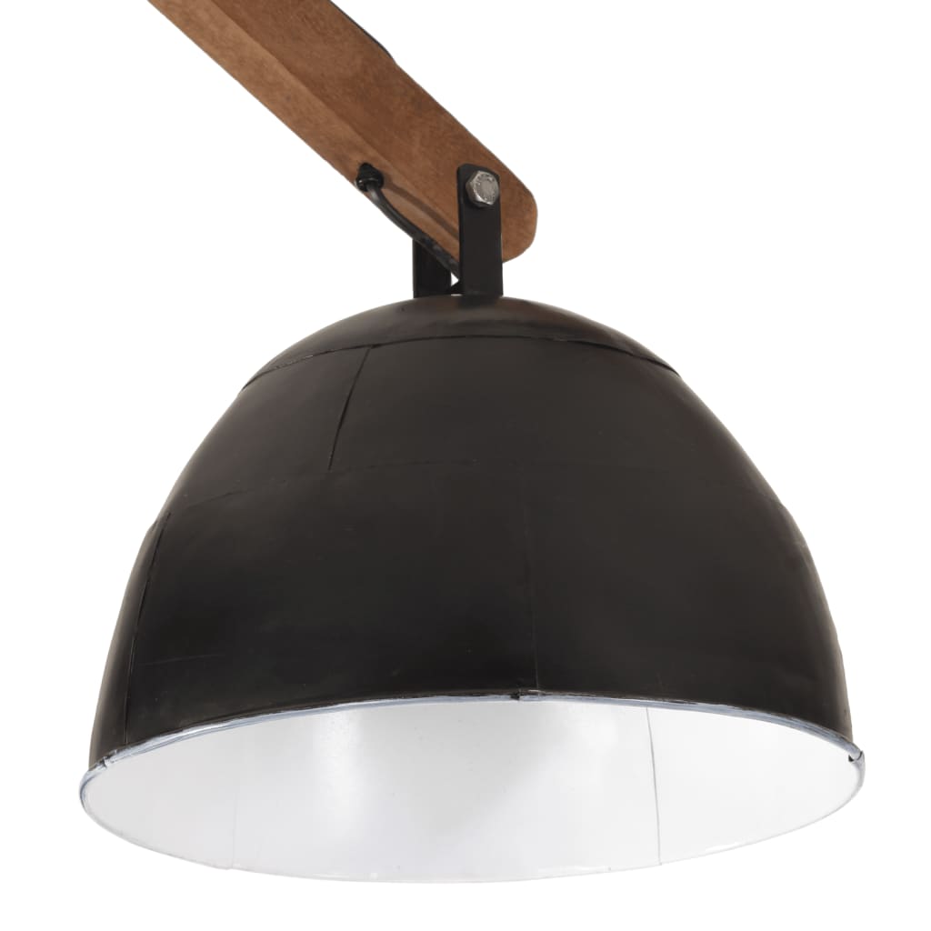 Plafondlamp 25 W E27 29x18x85 cm zwart