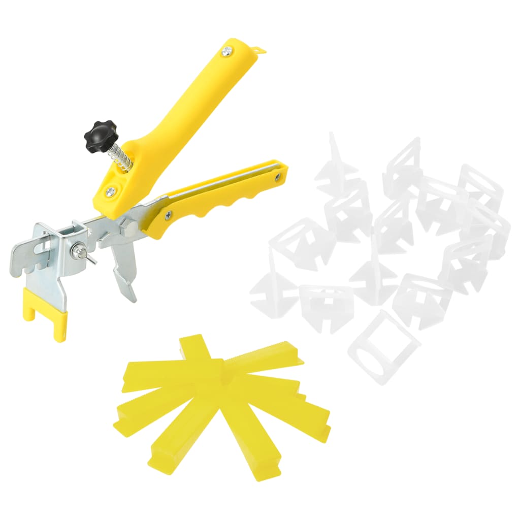 Nivelleringssysteem voor tegels 500 wiggen 2500 klemmen 2 mm