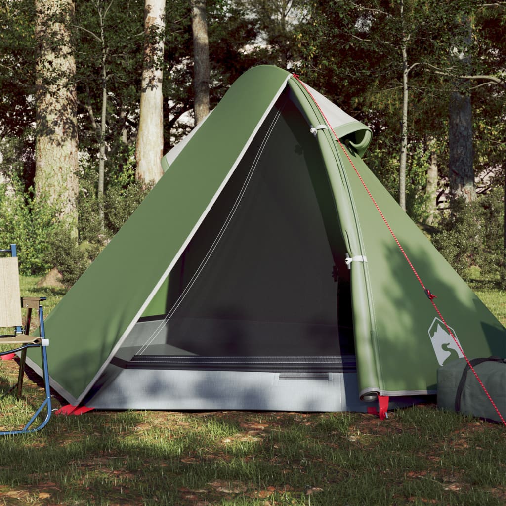 Tent 2-Persoons 267X54X7 Cm 85T Taft Groen