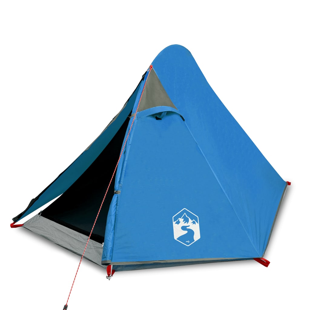 Tent 2-Persoons 267X54X7 Cm 85T Taft Blauw