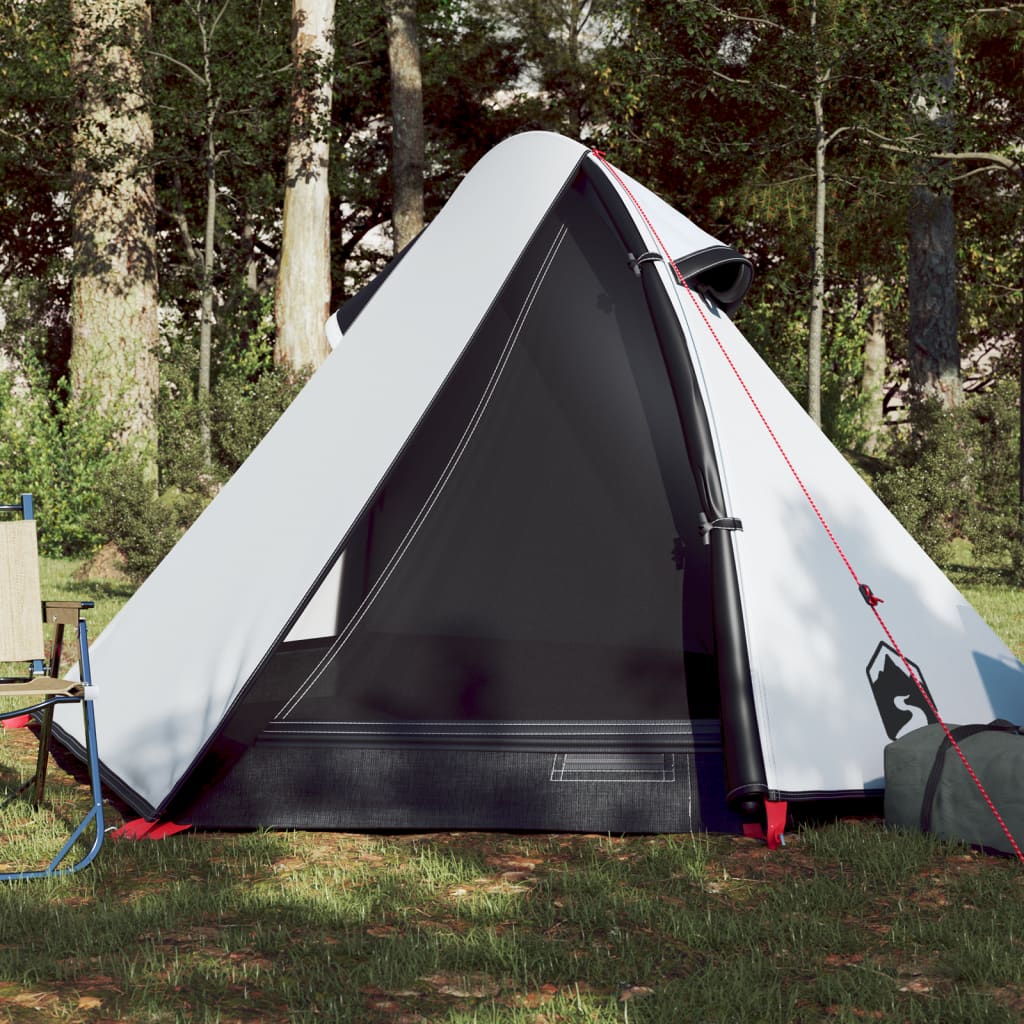 Tent 2-Persoons 267X54X7 Cm 85T Taft Wit