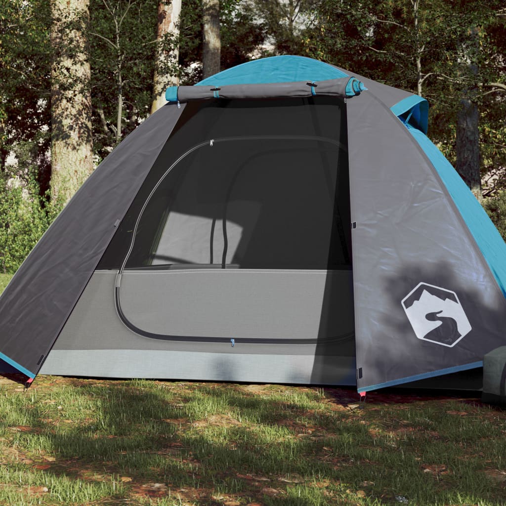 Tent 2-Persoons 224X248X8 Cm 85T Taft Blauw