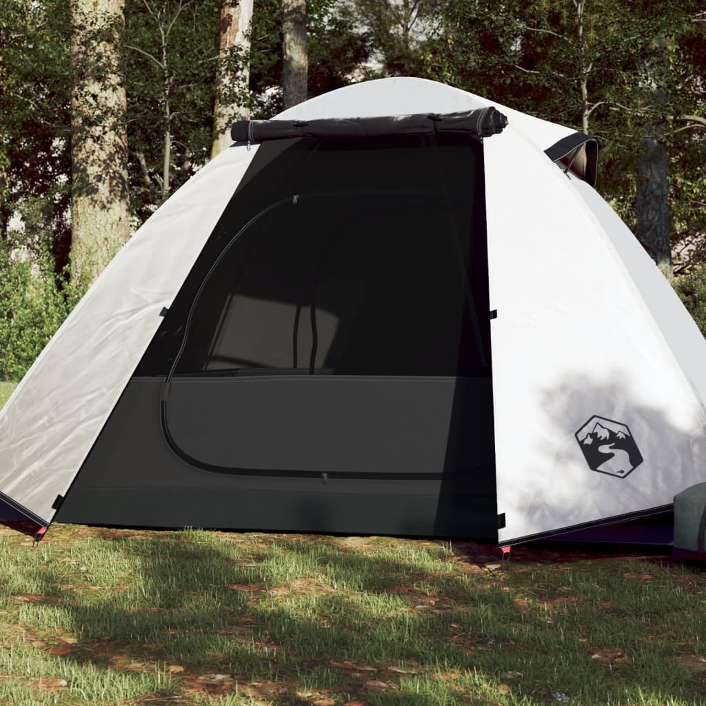 Tent 2-Persoons 224X248X8 Cm 85T Taft Wit