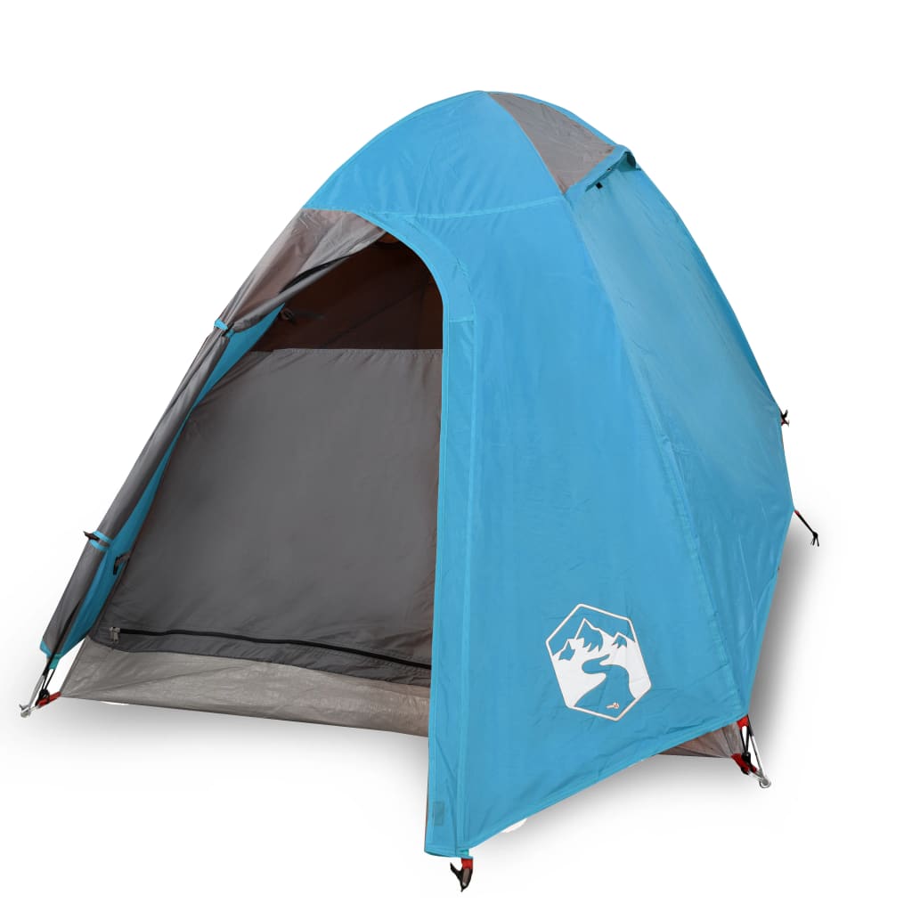 Tent 2-Persoons 85T Taft 254 x 135 x 112 cm Blauw