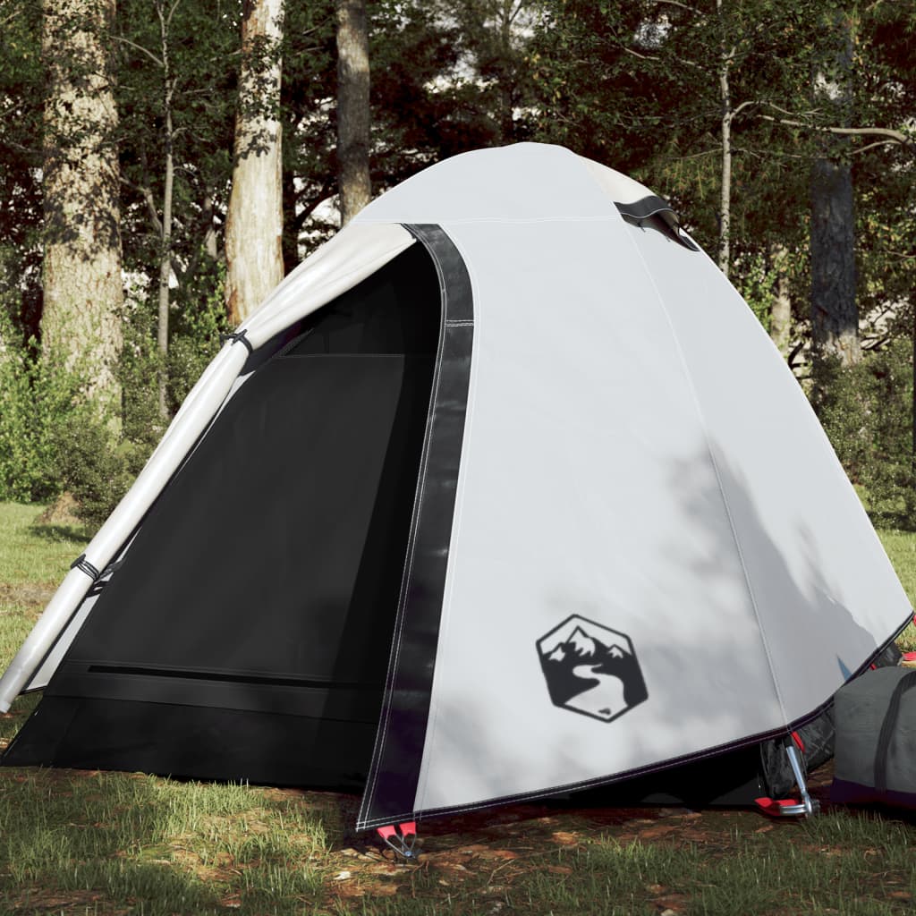 Tent 2-Persoons 85T Taft 254 x 135 x 112 cm Wit