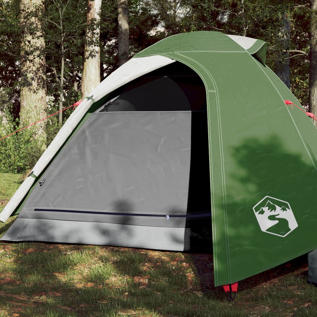 Tent 2-Persoons 85T Taft 264 x 210 x 125 cm Groen