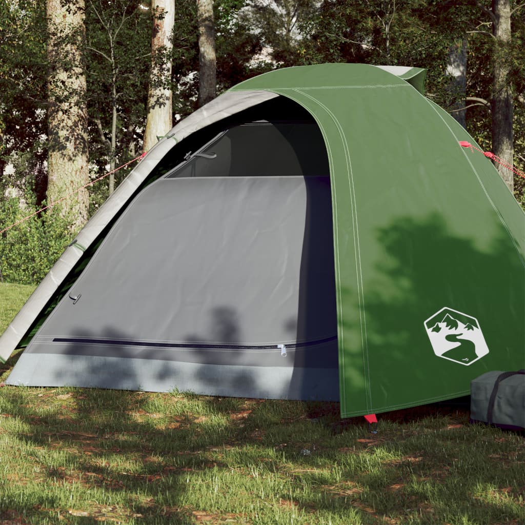 Tent 4-Persoons 85T Taft 267 x 272 x 145 cm Groen