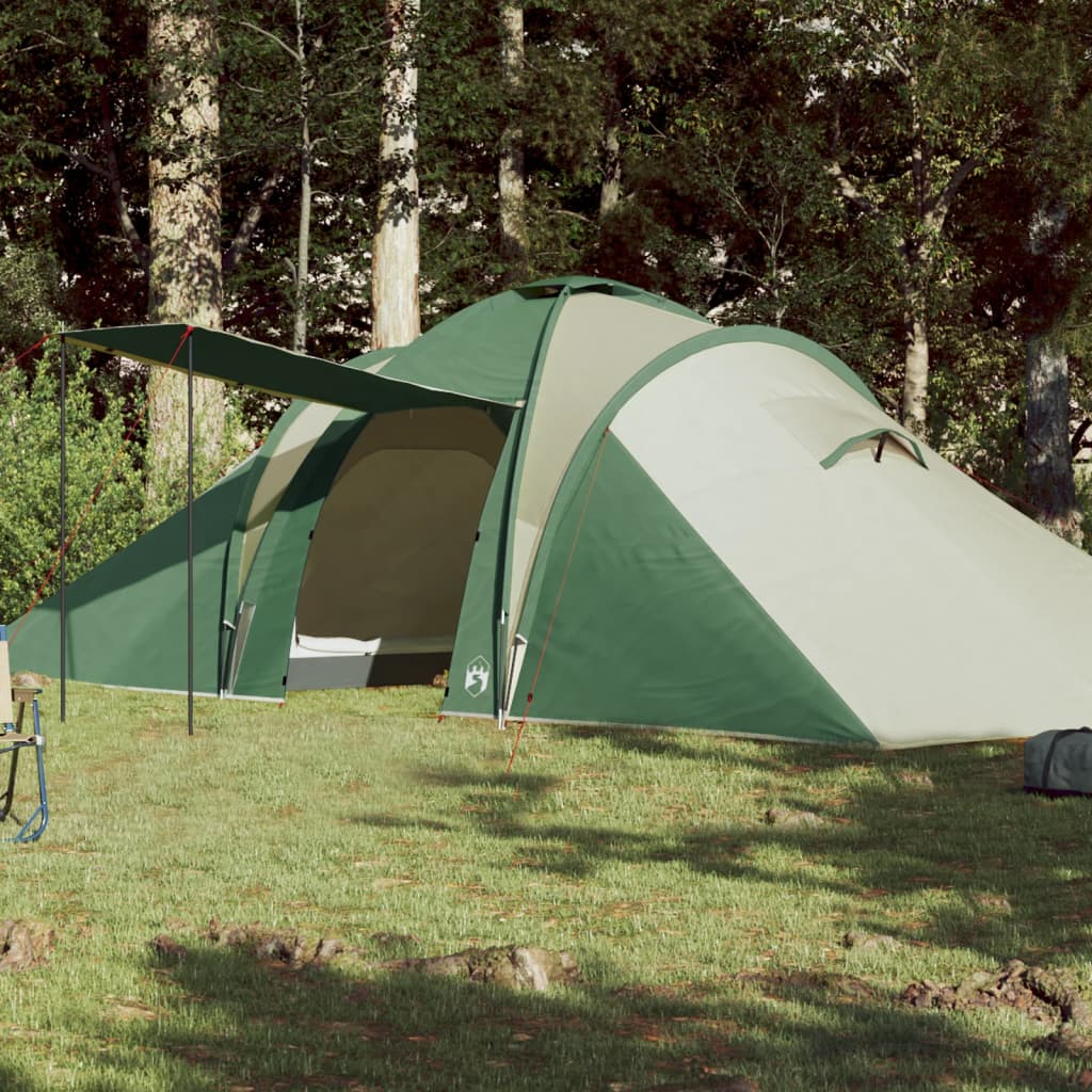 Tent 6-Persoons 576X238X193 Cm 185T Taft Groen