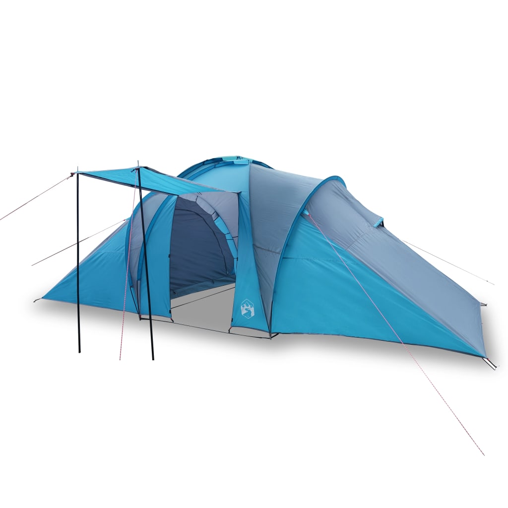 Tent 6-Persoons 576X238X193 Cm 185T Taft Blauw