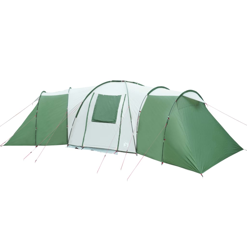 Tent 12-Persoons 840X720X200 Cm 185T Taft Groen