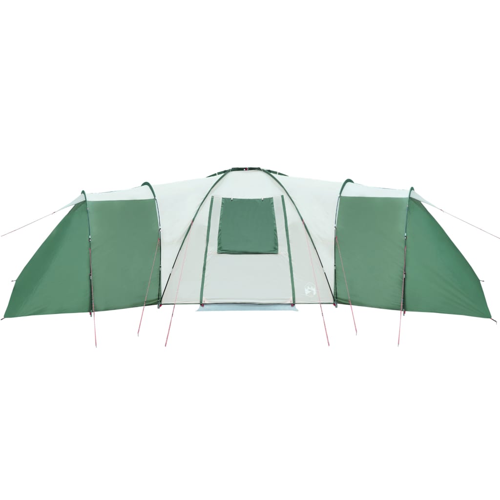 Tent 12-Persoons 840X720X200 Cm 185T Taft Groen