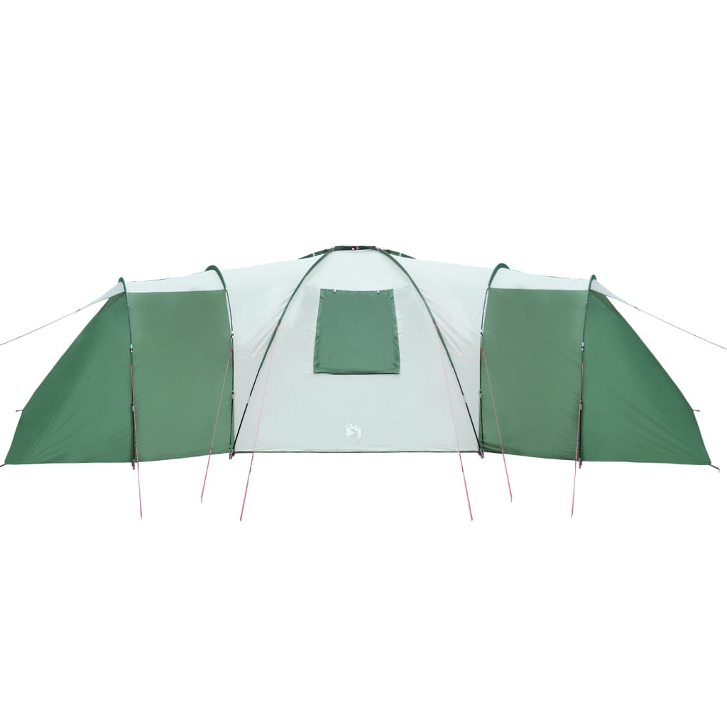 Tent 12-Persoons 840X720X200 Cm 185T Taft Groen