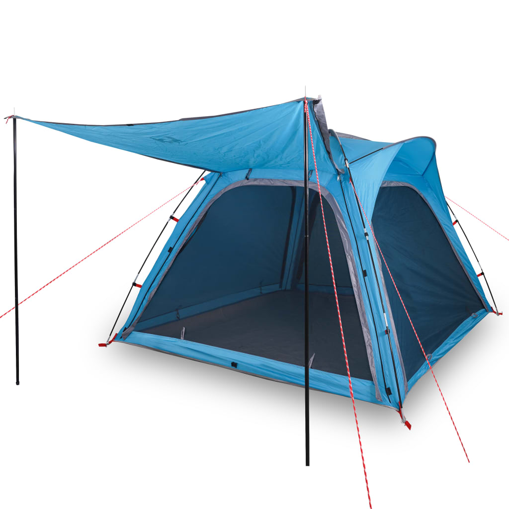 Tent 4-Persoons 240X221X160 Cm 185T Taft Blauw