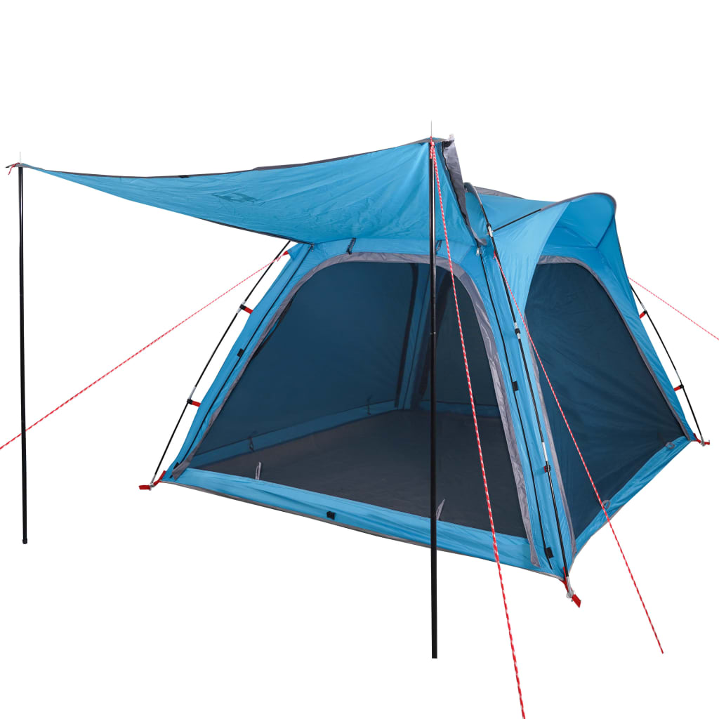 Tent 4-Persoons 240X221X160 Cm 185T Taft Blauw