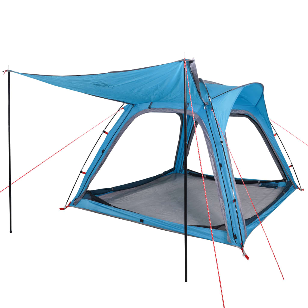 Tent 4-Persoons 240X221X160 Cm 185T Taft Blauw