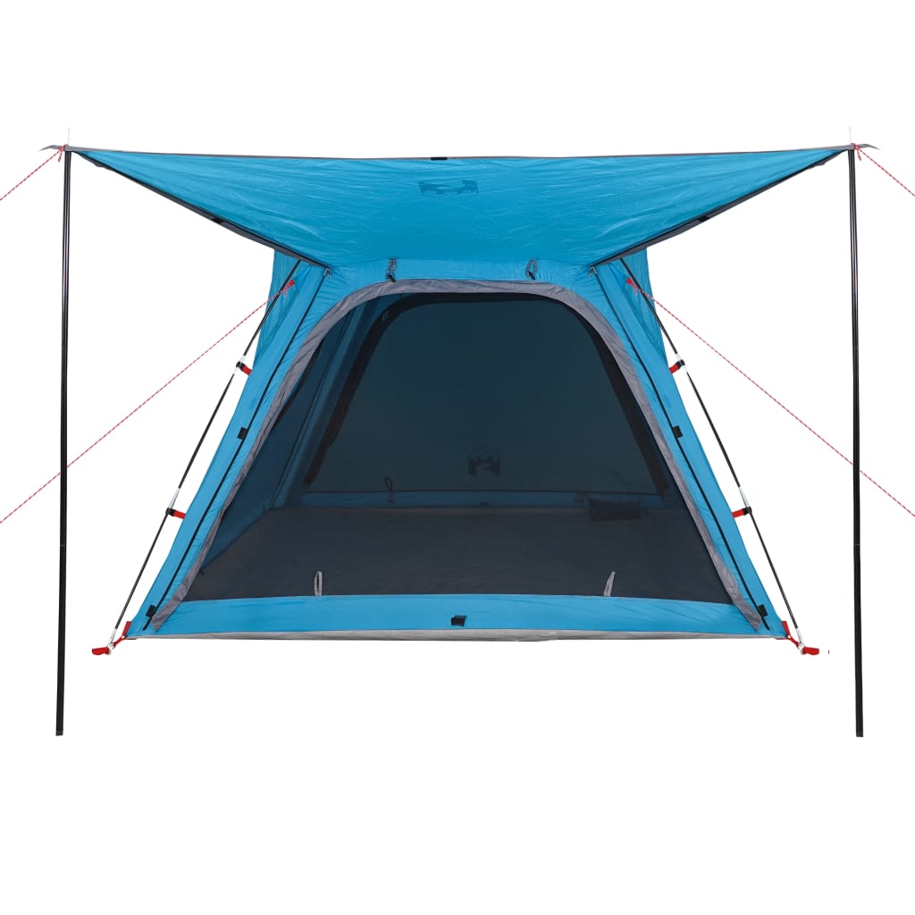 Tent 4-Persoons 240X221X160 Cm 185T Taft Blauw