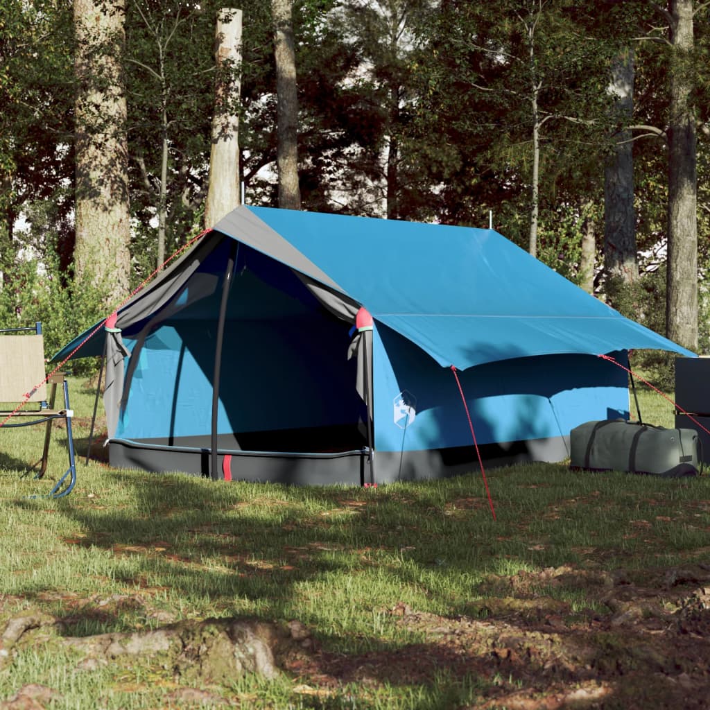 Tent 2-Persoons 93X22X96 Cm 85T Taft Blauw