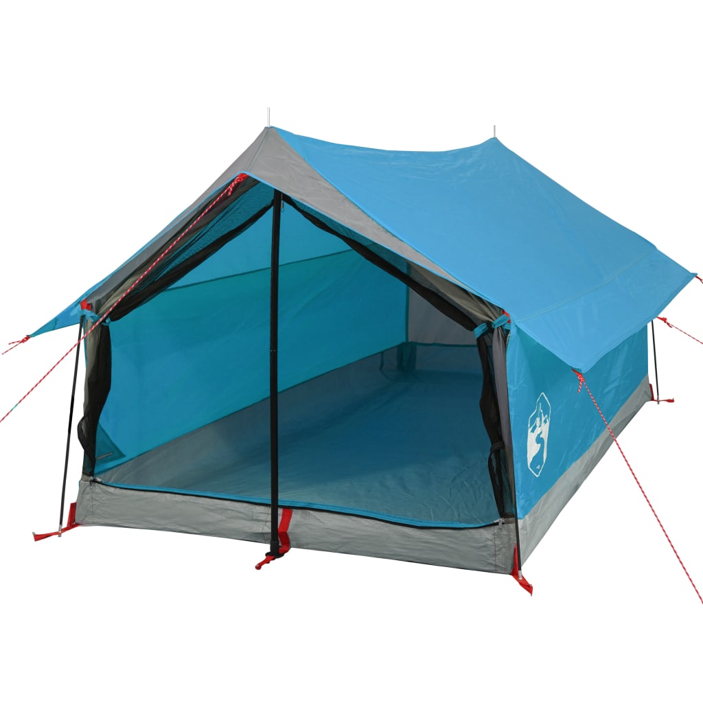 Tent 2-Persoons 93X22X96 Cm 85T Taft Blauw