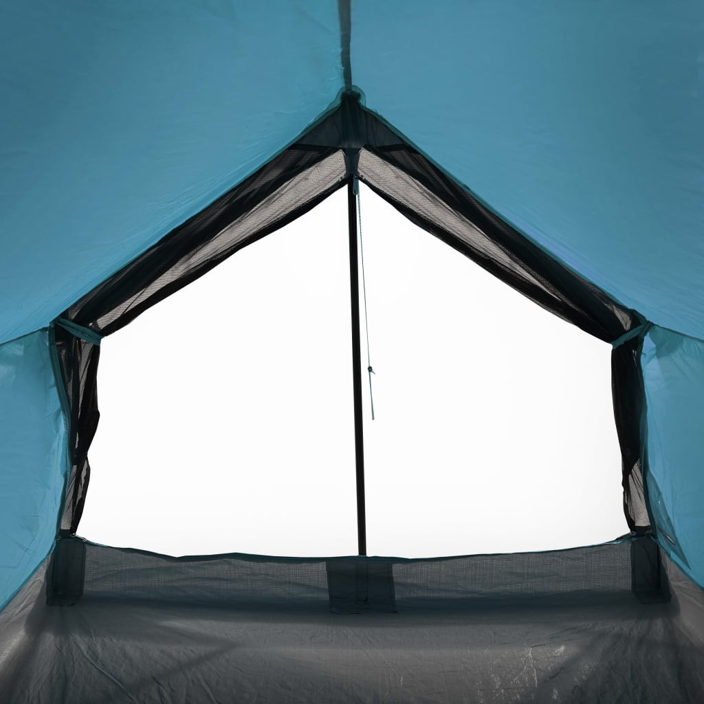 Tent 2-Persoons 93X22X96 Cm 85T Taft Blauw