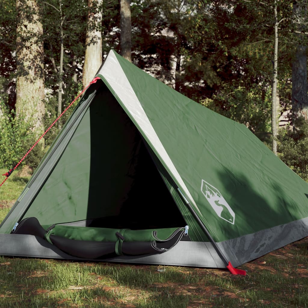 Tent 2-Persoons 200X20X88/62 Cm 85T Taft Groen