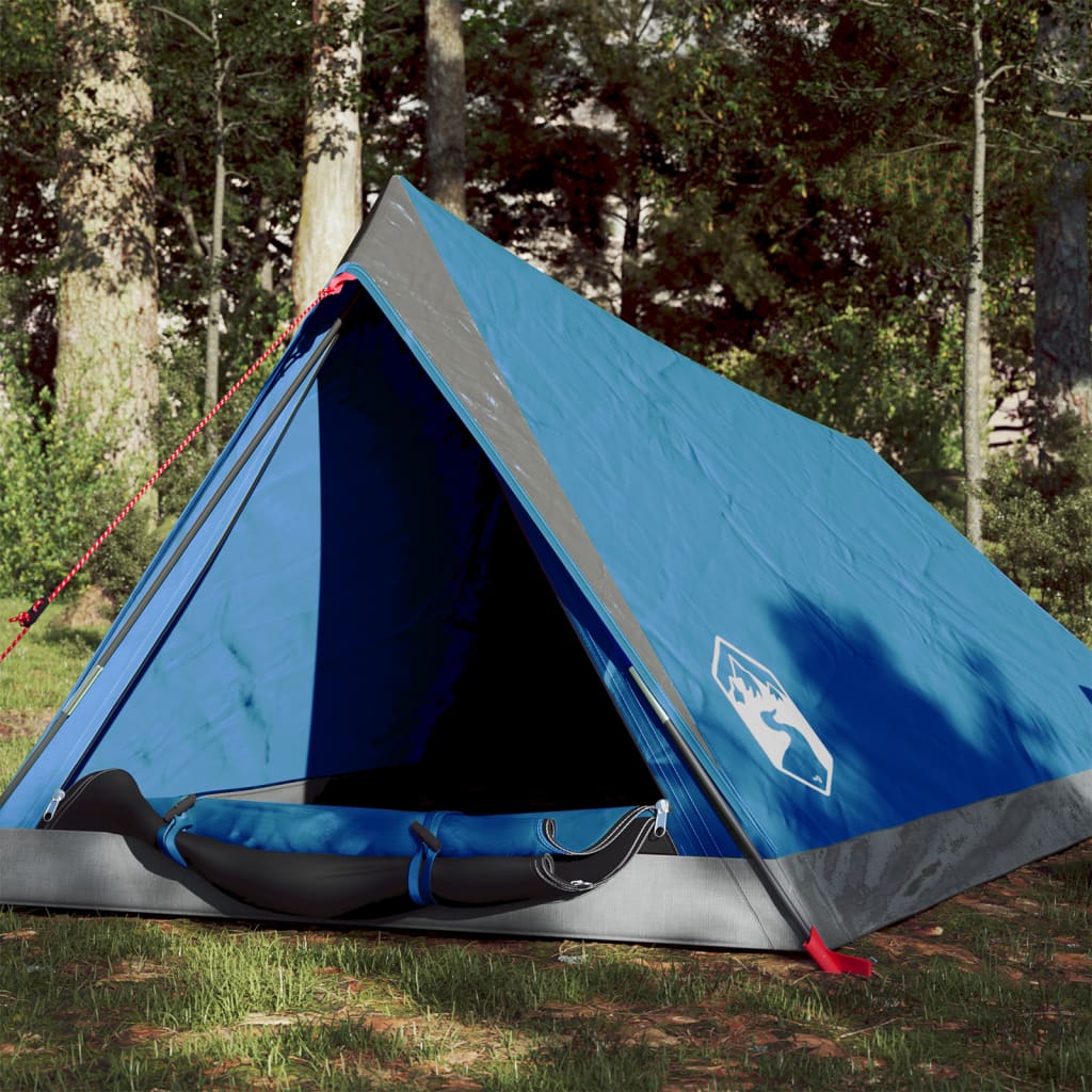 Tent 2-Persoons 200X20X88/62 Cm 85T Taft Blauw