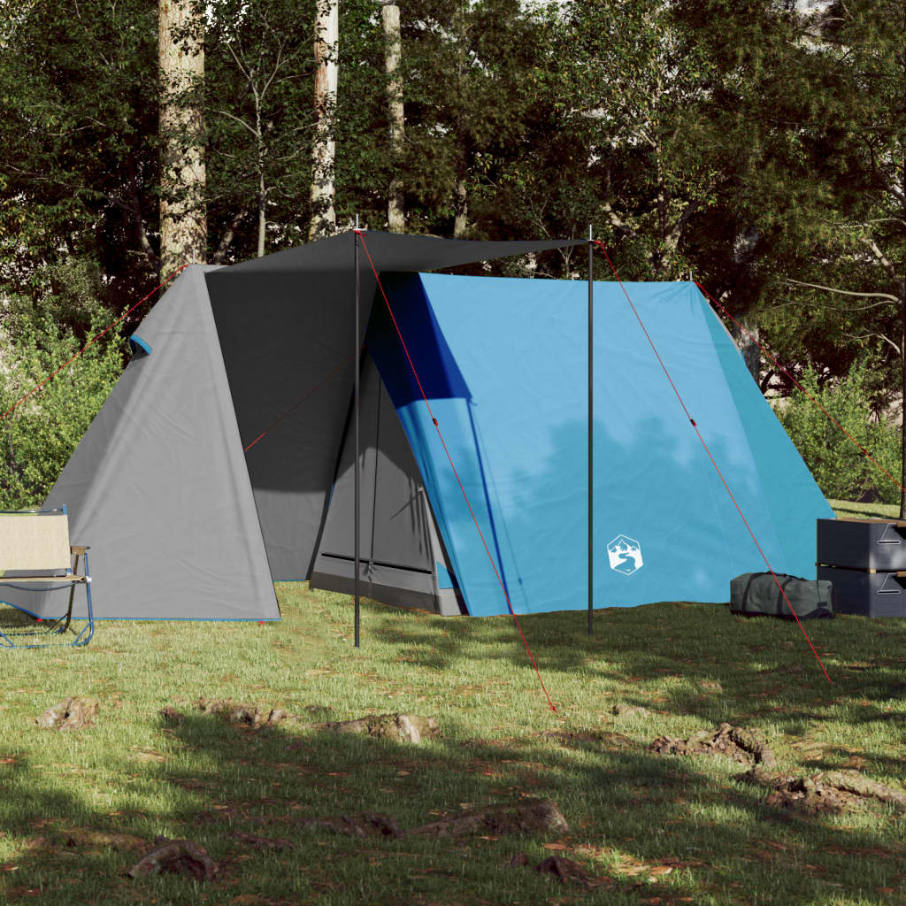 Tent 3-persoons waterdicht blauw