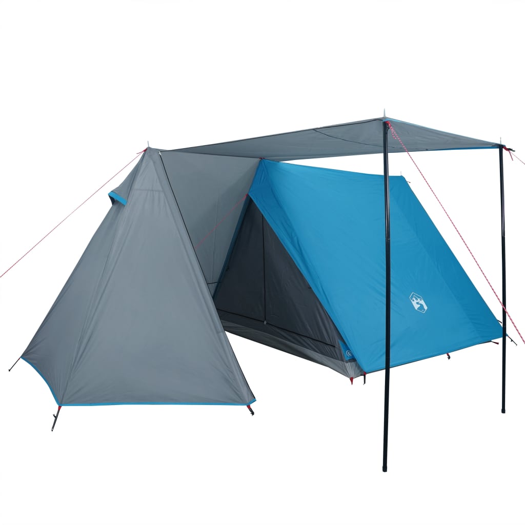 Tent 3-persoons waterdicht blauw